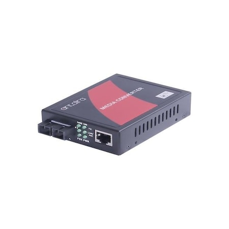Antaira 10/100/1000Tx To 1000LX Media Converter, Multi-Mode 550M, SC Connector FCU-3003-SC